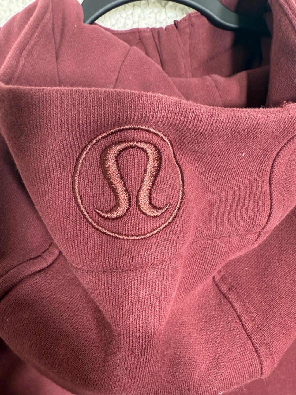 Lululemon Scuba Hoodie Red Merlot Size 10 – Cozy Classic - Picture 11 of 11
